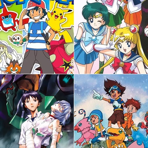 Comment se terminent les animés des années 90